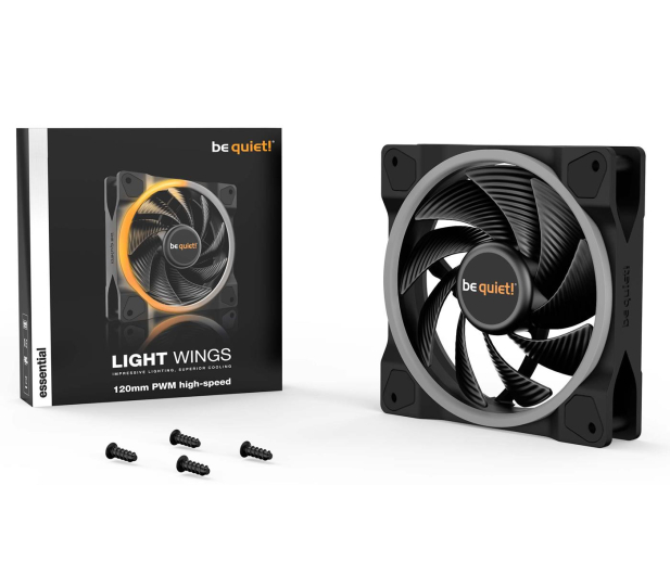 BE QUIET! Light Wings 120 mm PWM High-speed BL073 - 699446 - zdjęcie 4